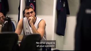 Serbia Locker Room After Olympic Loss Vs USA (Court Of Gold)