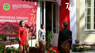 Cuplikan Upacara 17 Agustus 2021 HUT Kemerdekaan RI ke - 76 | KBRI Praha