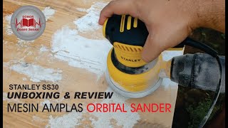 UNBOXING \u0026 REVIEW MESIN AMPLAS STANLEY SS30