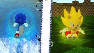 Sonic The Forces Of Darkness Yellow And Blue Super Emerald - 