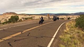 A Drive on the Edge - the Hogback on Highway 12 - Utah