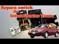 Repara switch de intermitentes nissan tsuru,V16