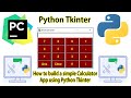 How to build a simple Calculator App using Python Tkinter - GUI Tutorial