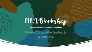 MLA Workshop