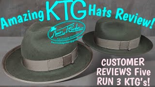 KTG Hats Review! - KILLER Customer Review! - 5 Run 3 KTG Models! - Galaxie•Nostalgia•Comet•Skypiece