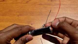 How to Make an Easy Battery Powered Flashlight