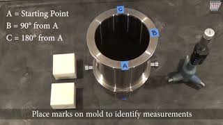 AASHTO T 312 - Annex A - Gyratory Mold Diameter Verification