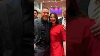 Conor McGregor with Valentina Gomez at the Trump Inauguration. #mcgregor #valentinagomez #trump