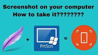 Screenshot on your computer How to take it???????