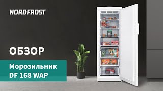 Обзор морозильной камеры NORDFROST DF 168 WAP | Бытовая техника