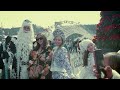 desfile ruso de ded moroz y snegurochkas. navideño ruso. mexico 2024