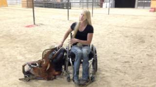 Wheelchair Wednesday 42: Picking a saddle up off the ground