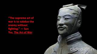 Quotes from the book "The Art of War" written by Sun Tzu
