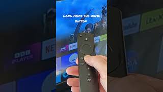 Amazon Firestick Remote Control Shortcut For Quick Settings Menu Shorts Firestick Remote Howto