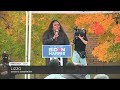 Lizzo campaigns in Detroit, Harper Woods for Joe Biden