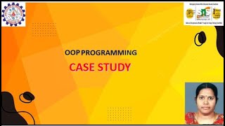 CASE STUDY | OOP PROGRAMMING | SNS INSTITUTIONS