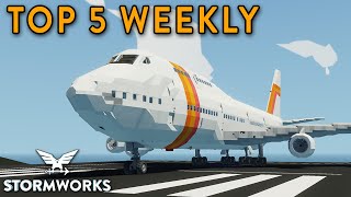 Stormworks Weekly Top 5 Workshop Creations - Episode 133