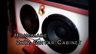 Homemade 2X12 Guitar Cab - THE DRAGON CAB