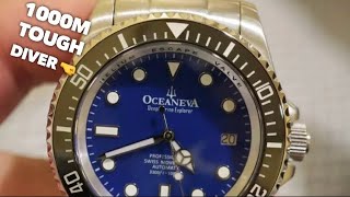 Oceaneva 1000M Dive Watch Review