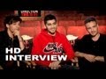 One Direction: This is Us: Zayn Malik, Liam Payne & Louis Tomlinson Junket Interview | ScreenSlam