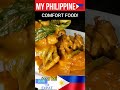 My Philippine🇵🇭comfort food! #shorts #philippines #travel #food #filipinofood #filipinofoods