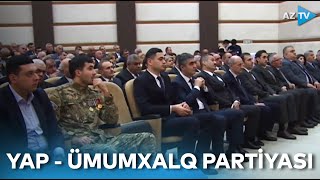 Yeni Azərbaycan Partiyasının təsis olunmasının 30 illiyi qeyd edilir