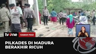 Pendukung Salah Satu Calon Ngamuk, Pilkades di Madura Ricuh | Kabar Pagi tvOne