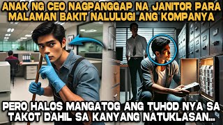 Anak ng CEO Nagpanggap na Janitor Para Malaman Bakit Nalulugi ang Kompanya, Pero...