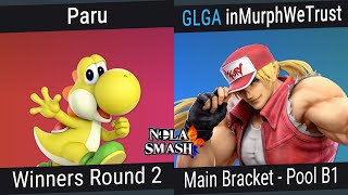 NOLA Smash Monthly #75 - Paru (Yoshi) Vs. inMurphWeTrust (Terry)