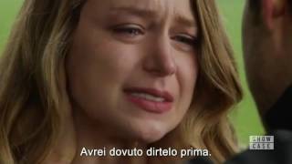 Supergirl 2x22 Kara e Mon-El si dicono addio