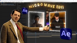 Microwave zoom edit Tutorial | After effect Tutorial |