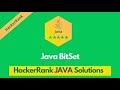 HackerRank Java BitSet problem solution in Java | Java problems solutions | Programmingoneonone