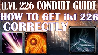 Shadowlands: Upgrade Conduits to ilvl 226 Quick Guide