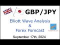 GBP JPY Elliott Wave Analysis | Forex Forecast | September 17, 2024 | GBPJPY Analysis Today