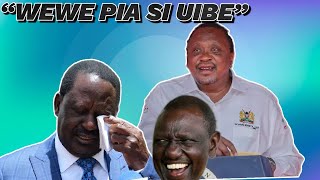 “PIA WEWE SI UIBE KURA” Uhuru responds to Raila for the first time | Ruto