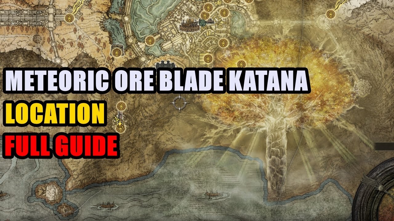 Meteoric Ore Blade Katana Location Elden Ring - YouTube