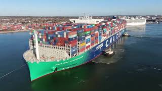 CMA CGM JACQUES SAADES COTAINER SHIPPING