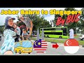 Cara ke Singapore dari Johor Bahru naik Bus - JB Sentral to Singapore by bus