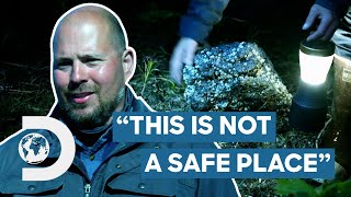 Bigfoot Throws Rocks At The Camp In The Middle Of the Night | Alaskan Killer Bigfoot