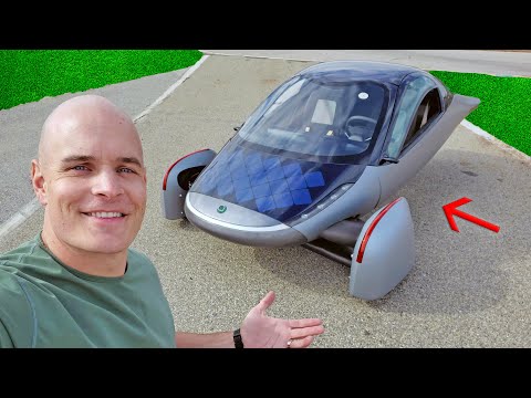 FINALLY a Solar Powered Car that NEVER needs to charge!