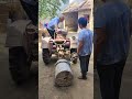 Finally moved this big stone roller away. The daily funny life of the family moving the stone ro