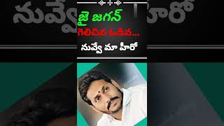 నువ్వే మా హీరో జై జగన్ #trending #ysjagan #CBN # janasena # AP political # viral short video