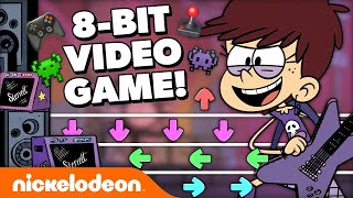 The Loud House Gets LOUDER In 8-Bit Video Game Adventure 🎶 | Nickelodeon Cartoon Universe
