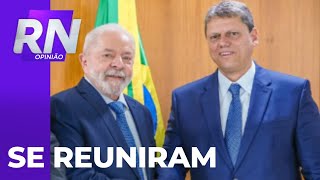 Lula se reune com Tarcísio de Freitas