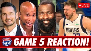 THE MAVS ARE GOING TO THE NBA FINALS | GAME 5 LIVE REACTION | RJ, BIG PERK AND JJ REDICK