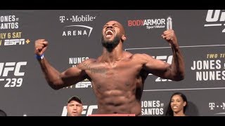 UFC 239 Ceremonial Weigh-Ins: Jon Jones vs Thiago Santos