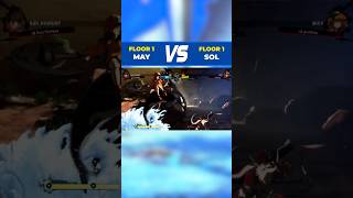 GGST Floor 1 ▶ May vs Sol . Guilty Gear STRIVE Low Level Gameplay