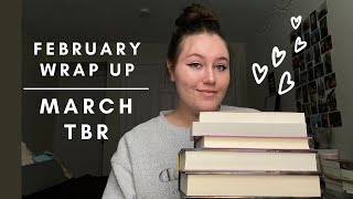 february wrap-up/march tbr !!