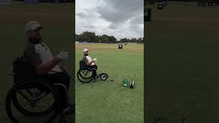 Dylan Alcott Attempts World Record Golf Tee-Shot | 10 News First