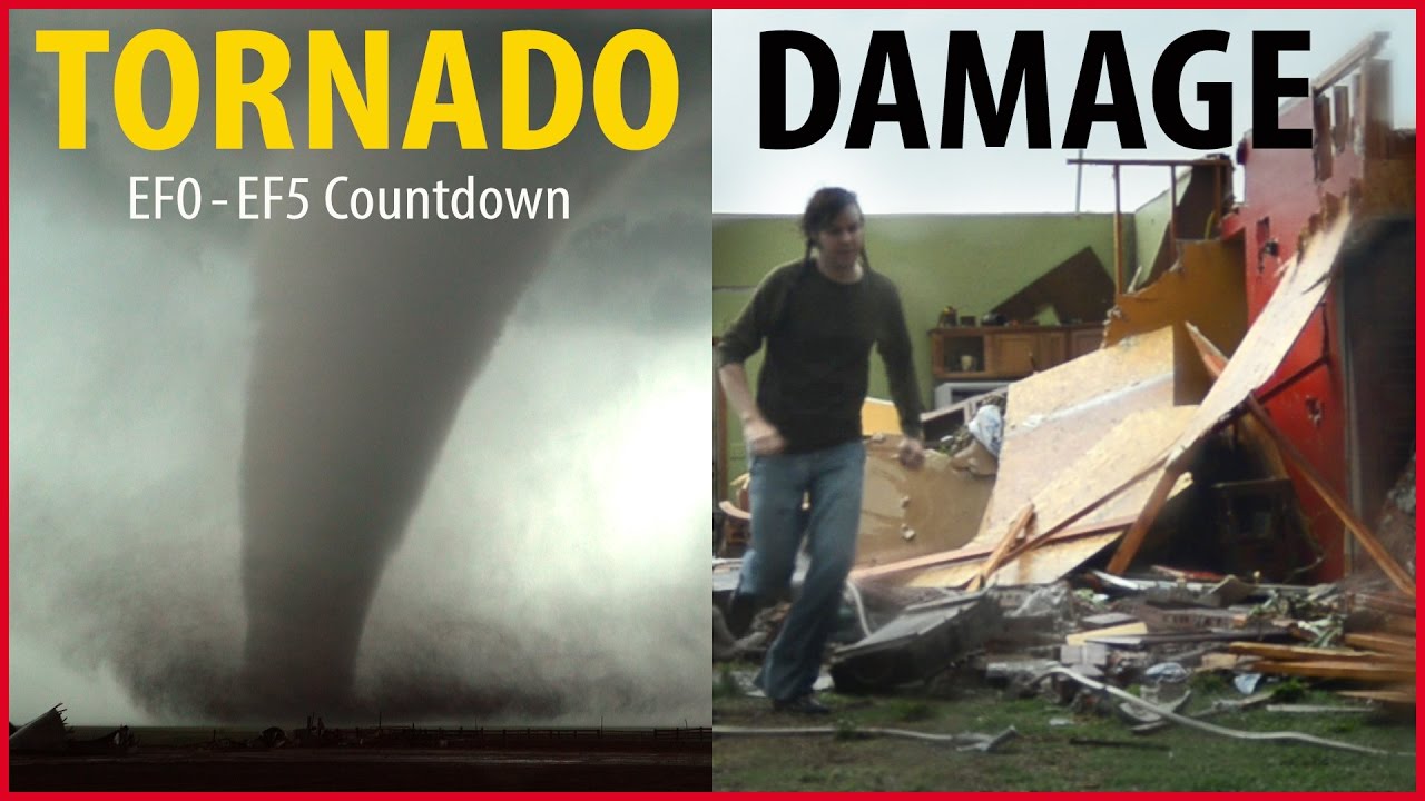 Tornado Damage Countdown Ef0 To Ef5 Youtube